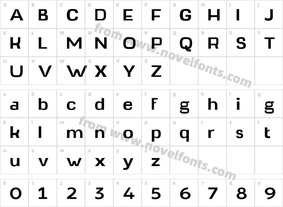 Debraht Personal Use RegularCharacter Map