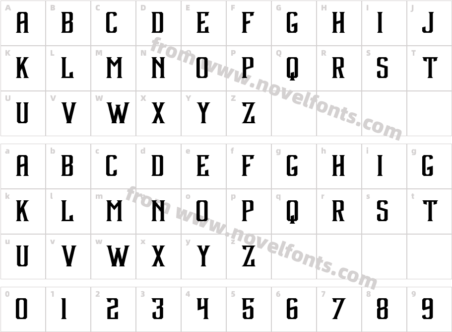 Debute SharpCharacter Map