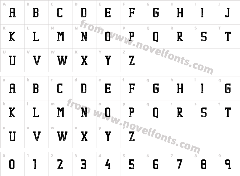 Decurion RoughCharacter Map