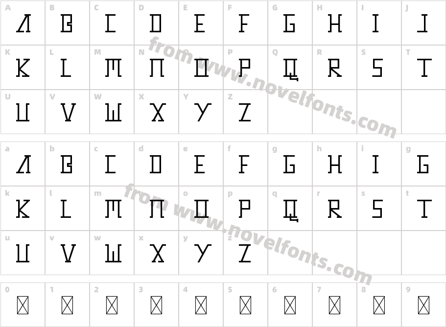 Delay Demo RegularCharacter Map