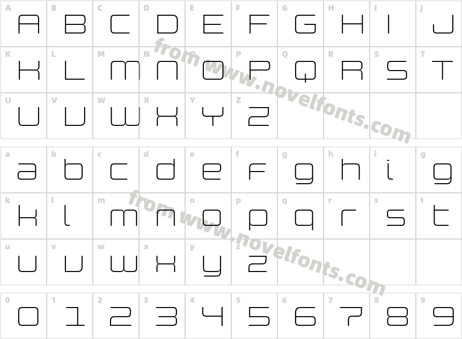 Design SystemC 100RCharacter Map