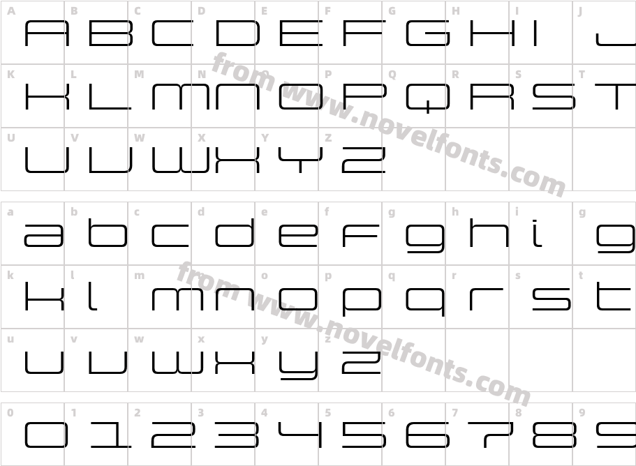 Design SystemD 300RCharacter Map