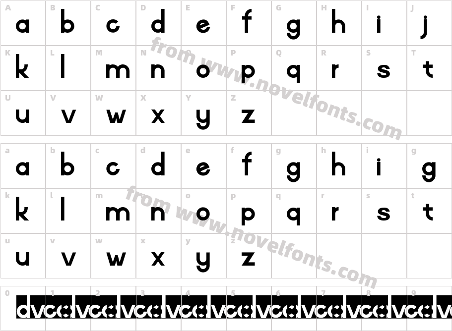Digital VideoCharacter Map