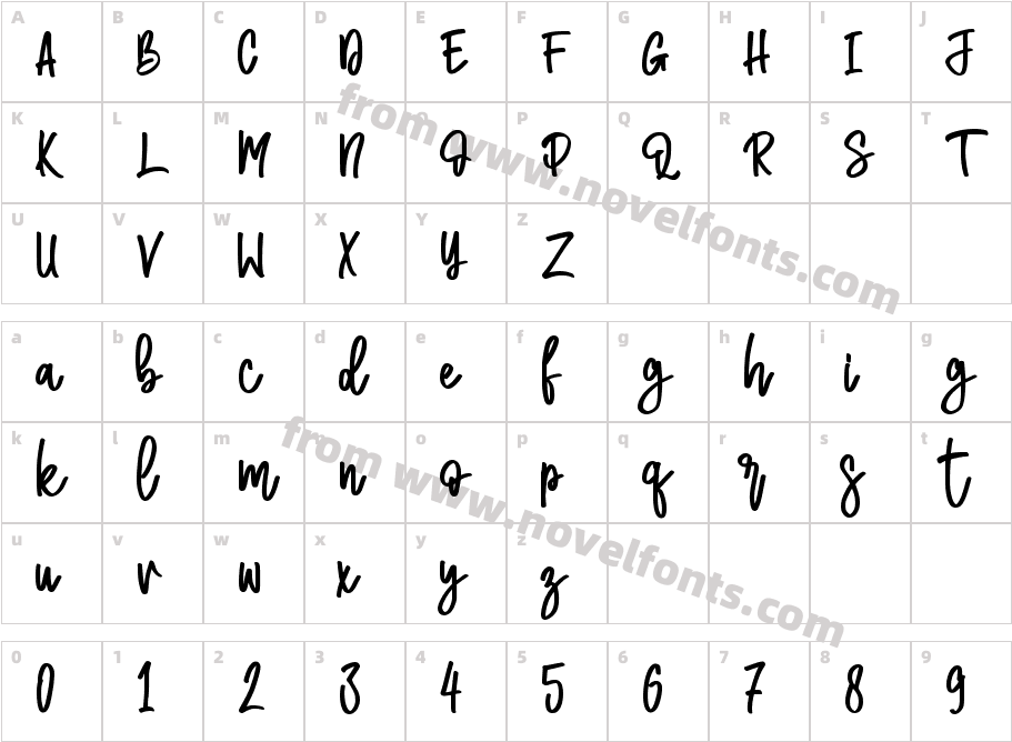 Just Simple - personal useCharacter Map