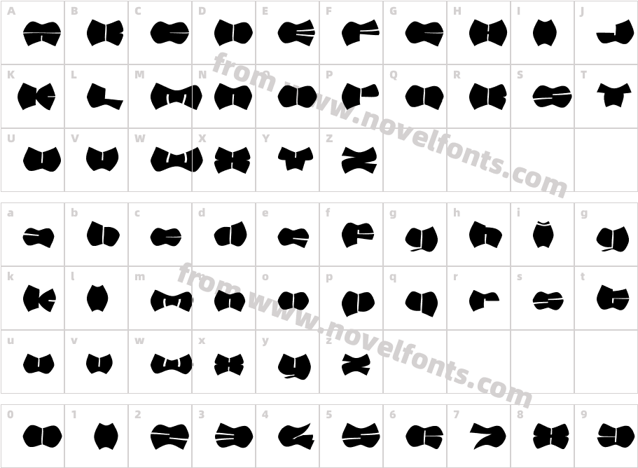 DisandatSFCharacter Map