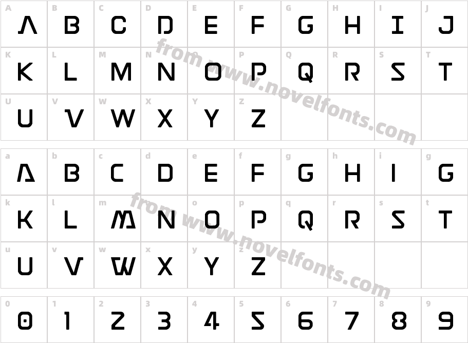 Discotechia StraightCharacter Map