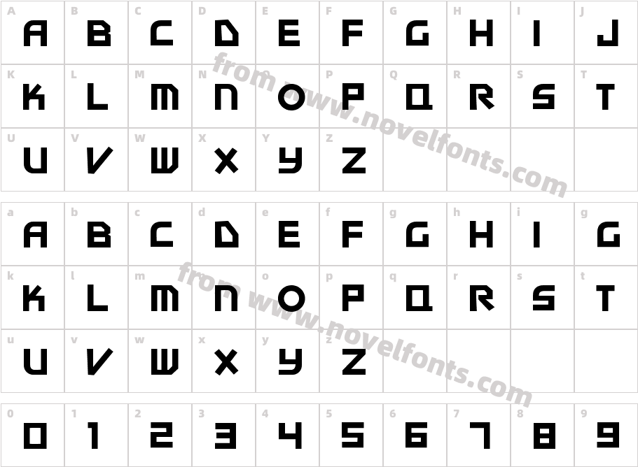 E4 CrazeCharacter Map