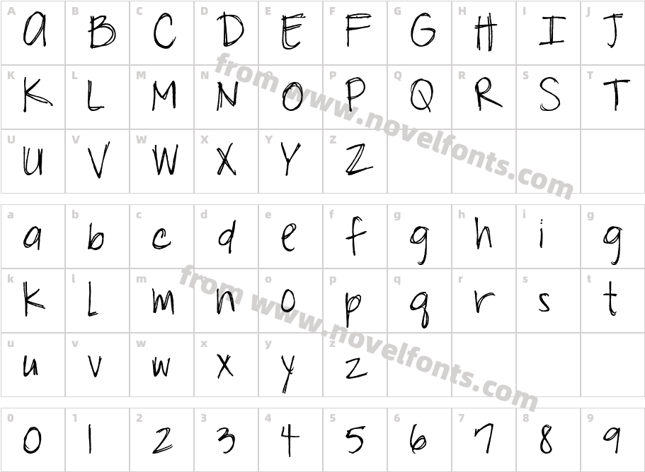 EK WishCharacter Map