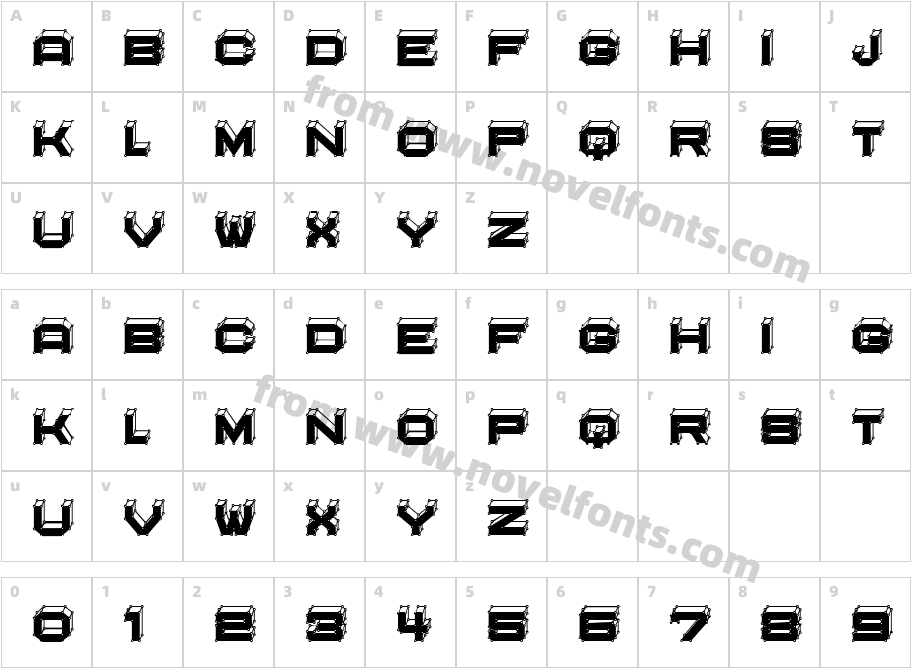 Edit Points Filled RegularCharacter Map