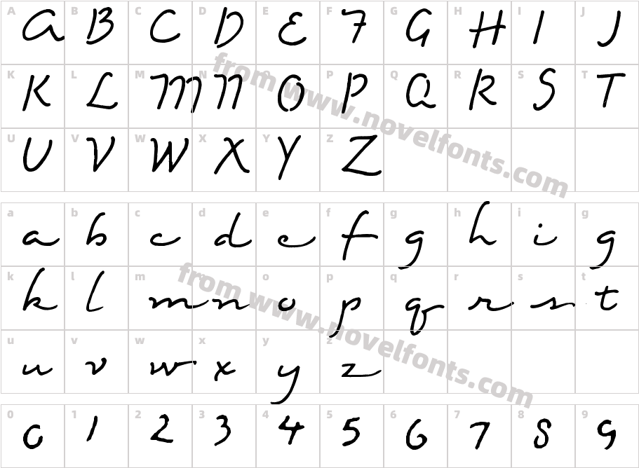 Eight FifteenCharacter Map