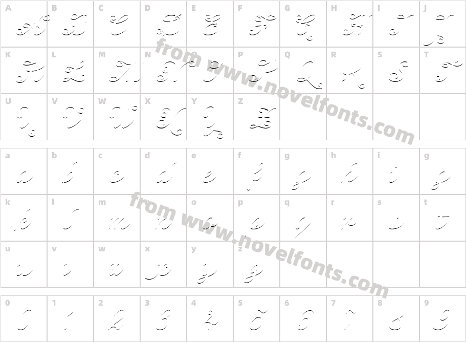 Enocenta Shadow LightCharacter Map