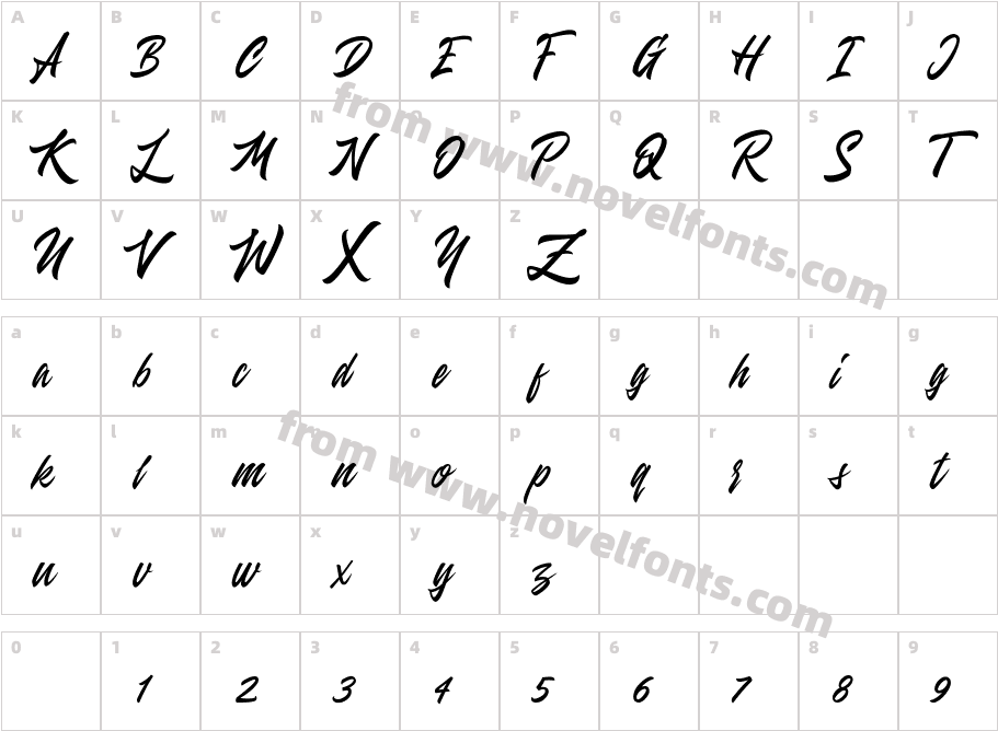 Entreaty RegularCharacter Map