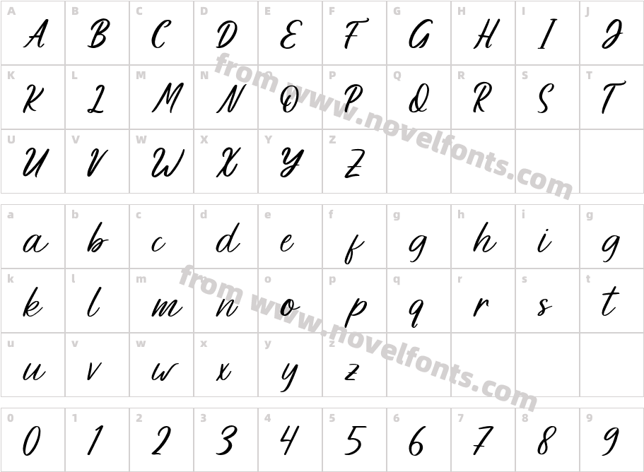 Especially ( Demo)Character Map