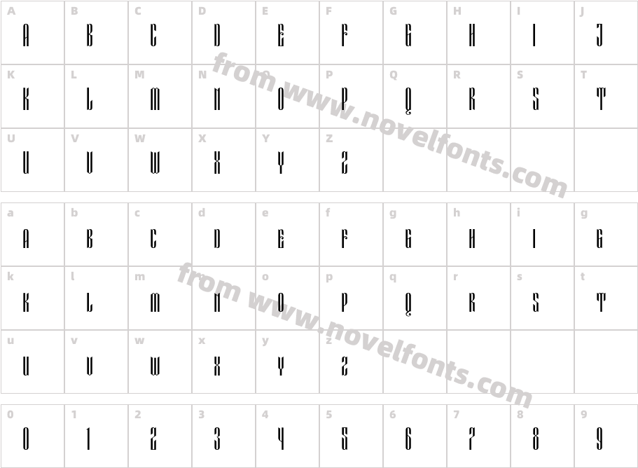 Eveagita Luxury Cap ThinCharacter Map
