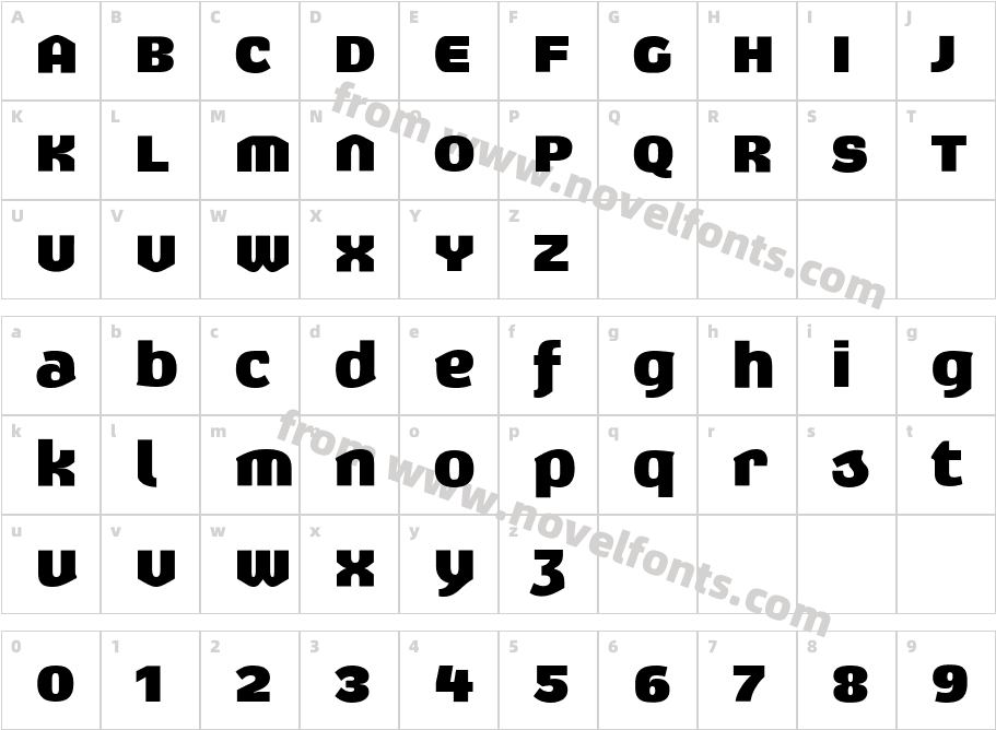 Exert BlackCharacter Map