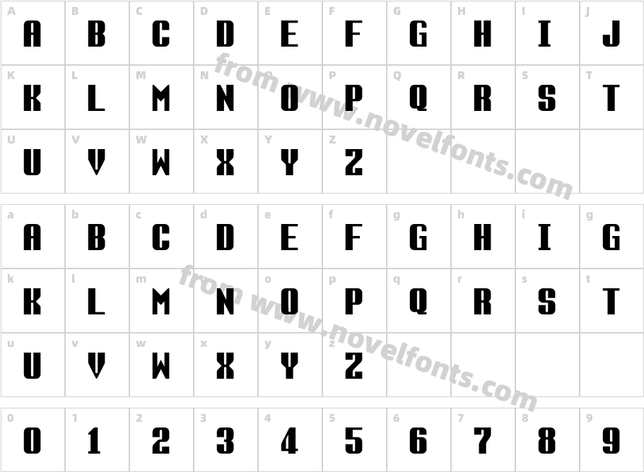 F ZeroSNES RegularCharacter Map