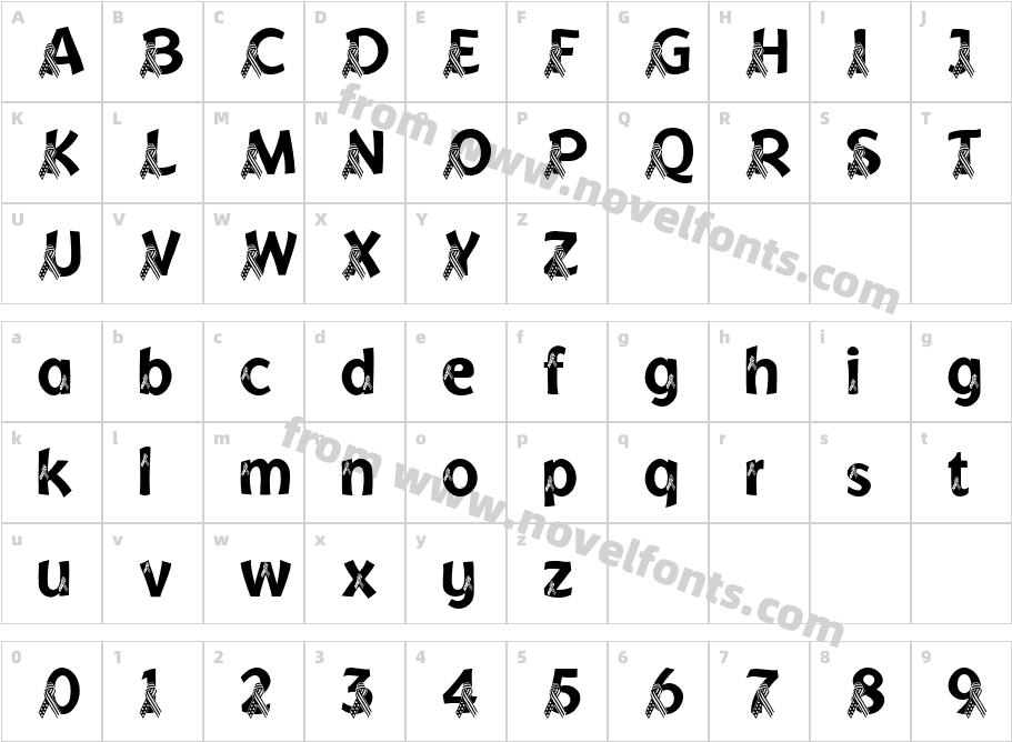 FP Unity Ribbon LSFCharacter Map