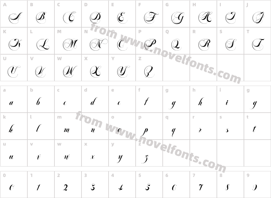 Felicita Initial2Character Map