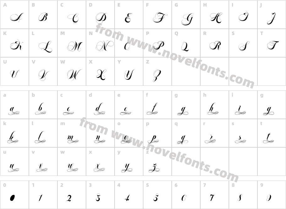 Felicita Middle2Character Map