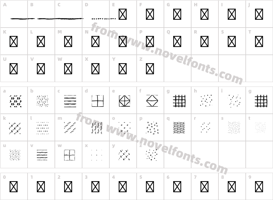 Fetching Patterns RegularCharacter Map