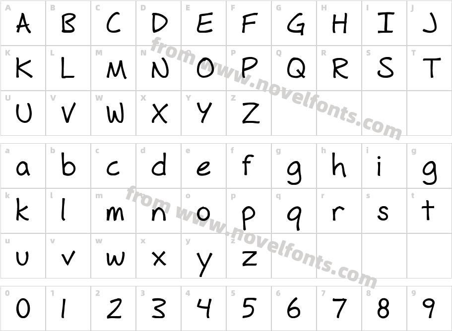 Fh_ Hyperbole BoldCharacter Map