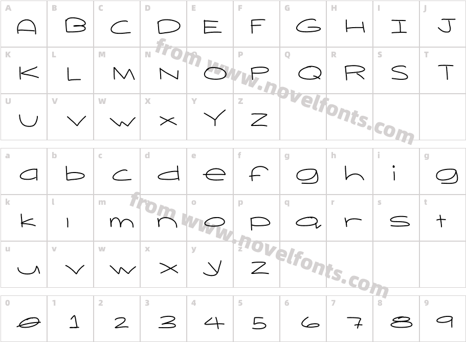 Find YourselfCharacter Map