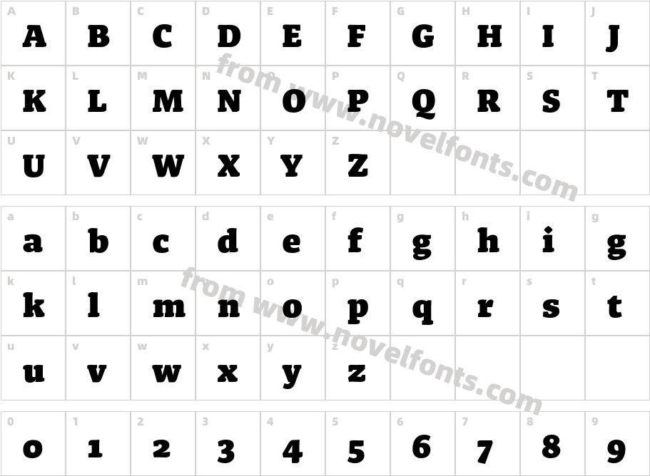Frido BlackCharacter Map