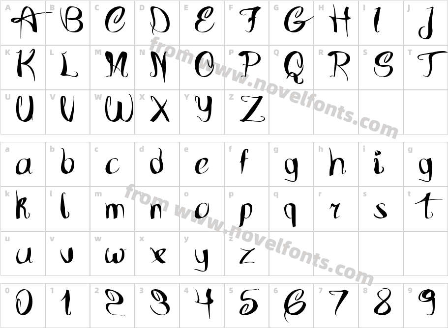 Future is backCharacter Map