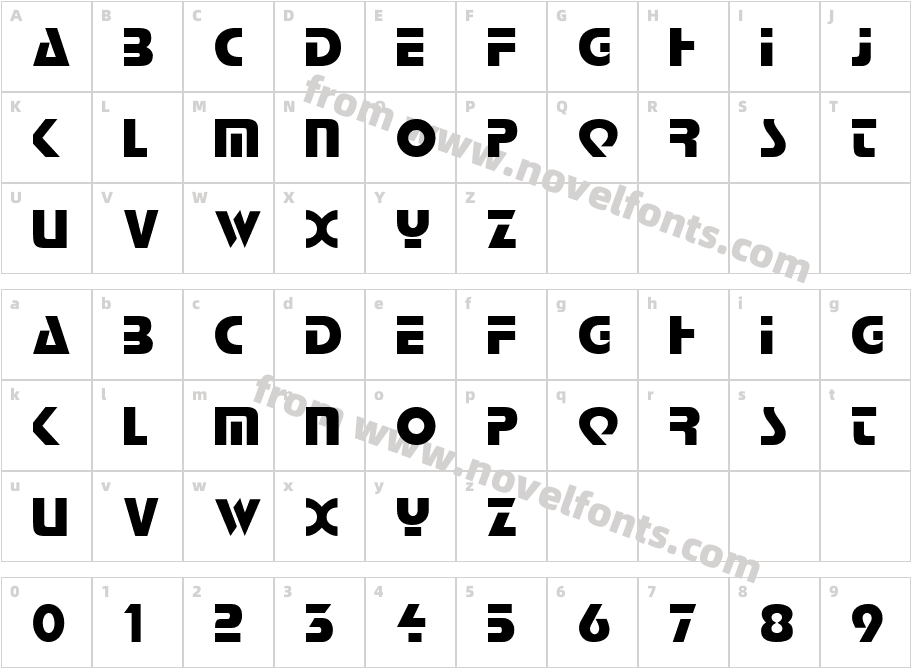 GE VoyageCharacter Map