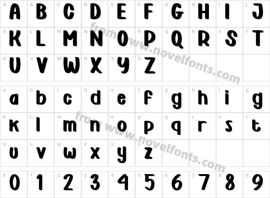 Geky XinCharacter Map