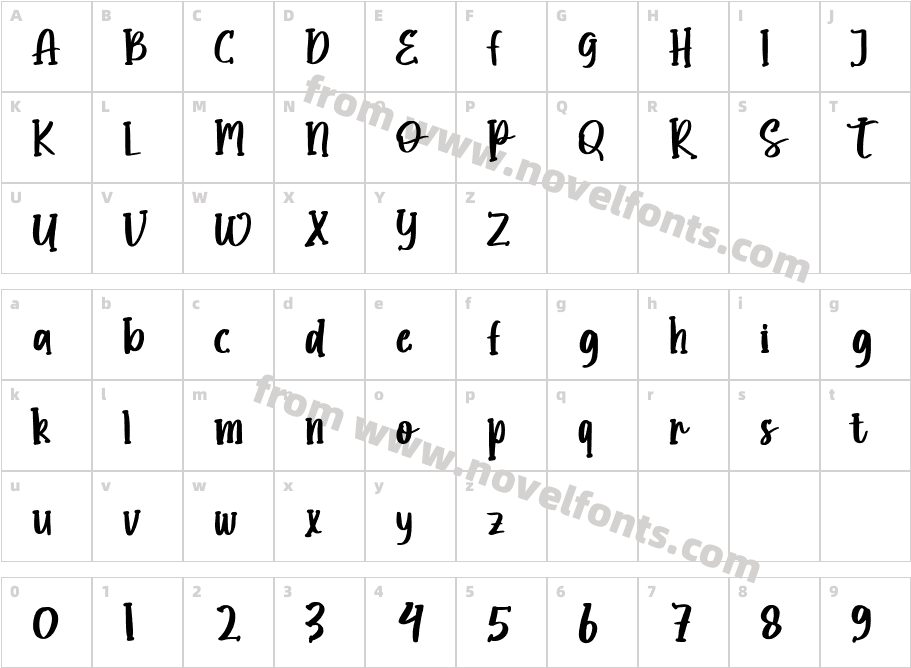 GhostlyCharacter Map
