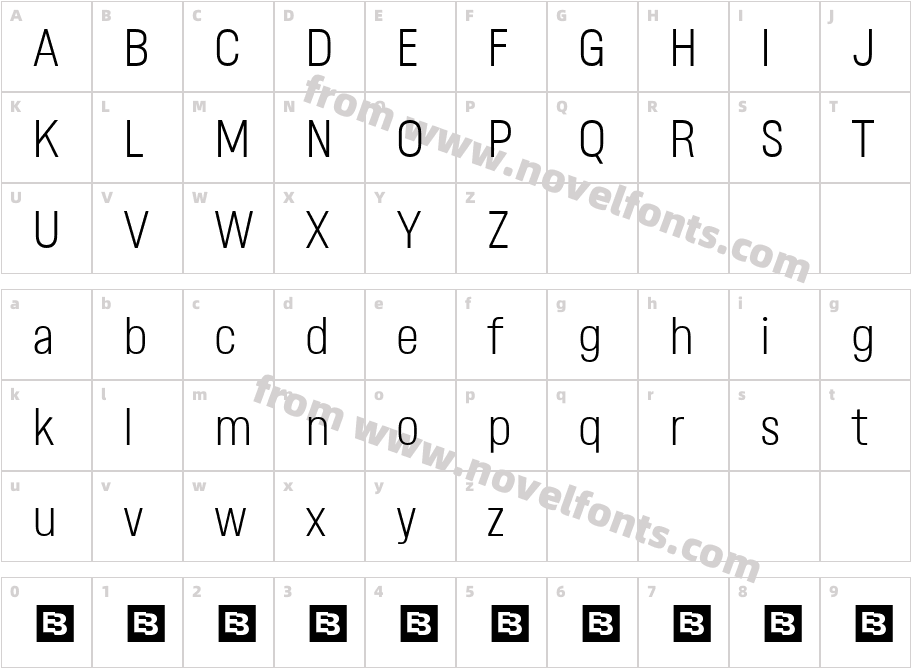 Gibstone Trial ThinCharacter Map