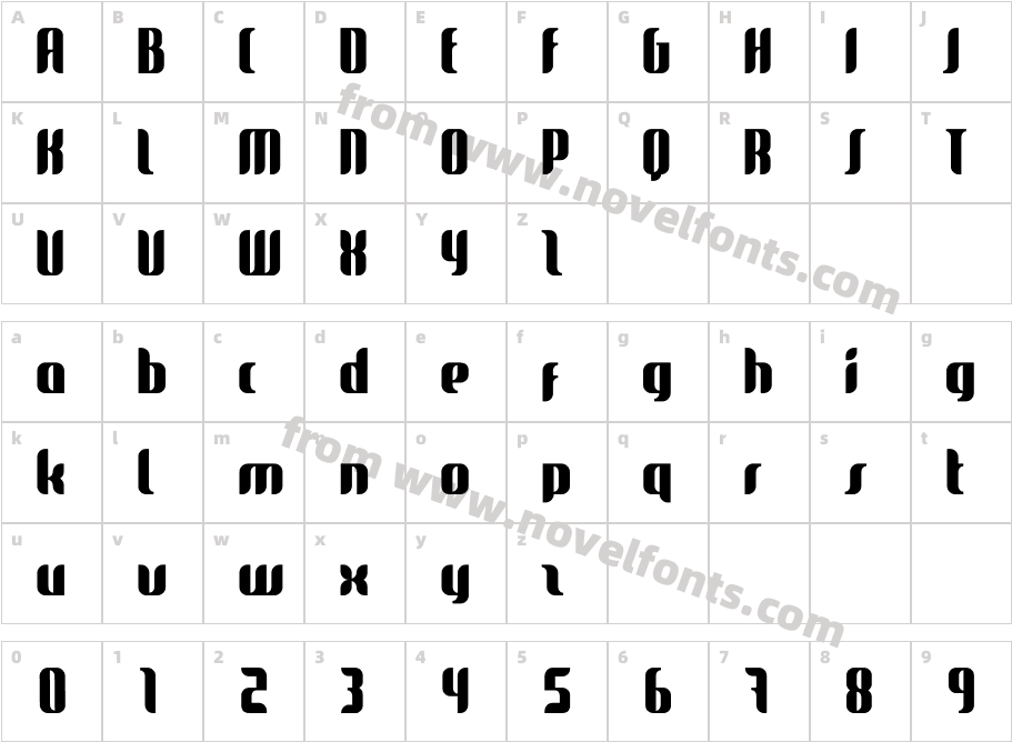 GlideCharacter Map