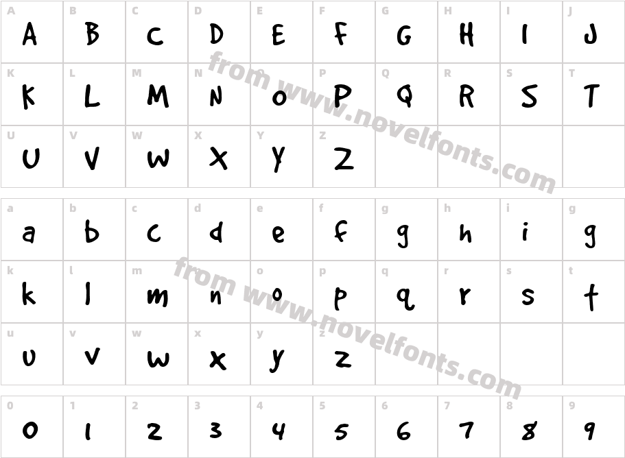 Good Dog PlainCharacter Map