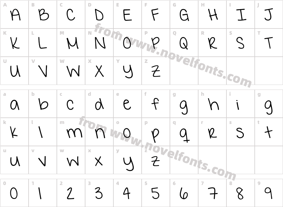 KGIWantCrazyCharacter Map