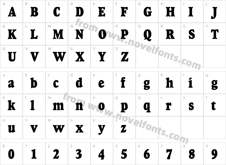 GourmetC BlaDB NormalCharacter Map