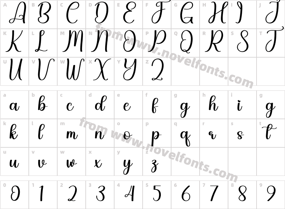 Graceful RegularCharacter Map