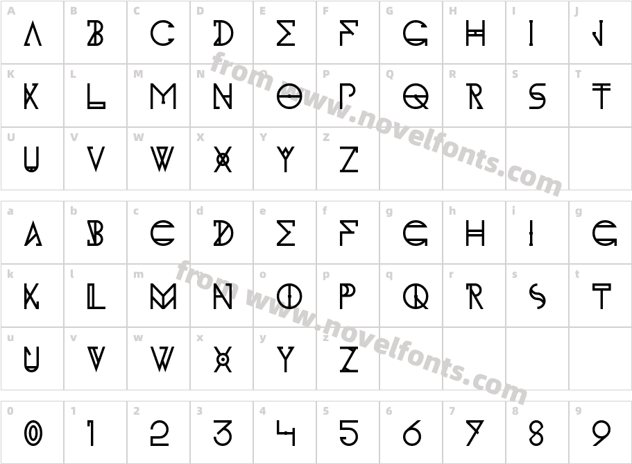 KH IdonxCharacter Map