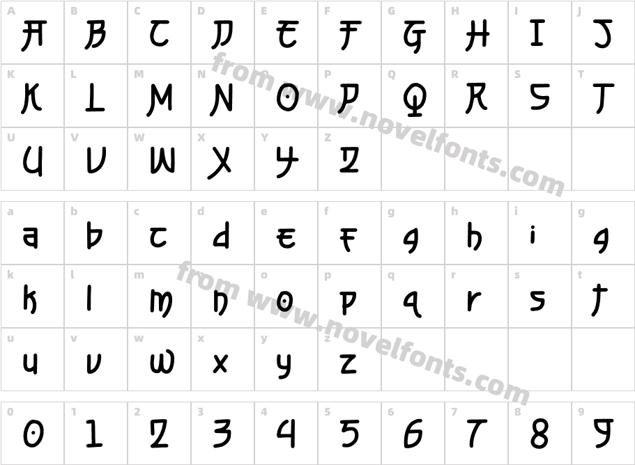 Hakubo Free TrialCharacter Map