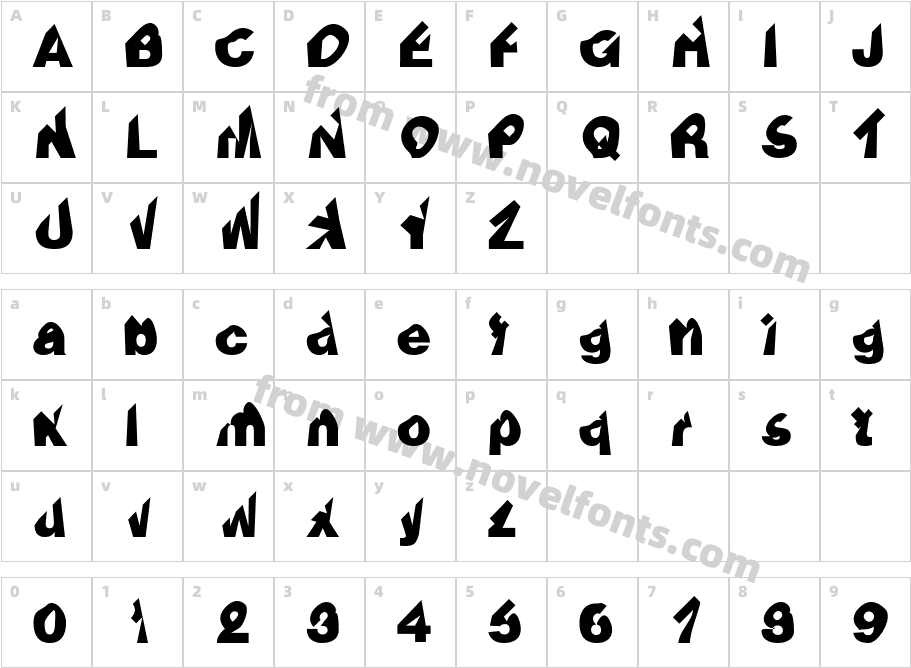 Hammer BlackCharacter Map