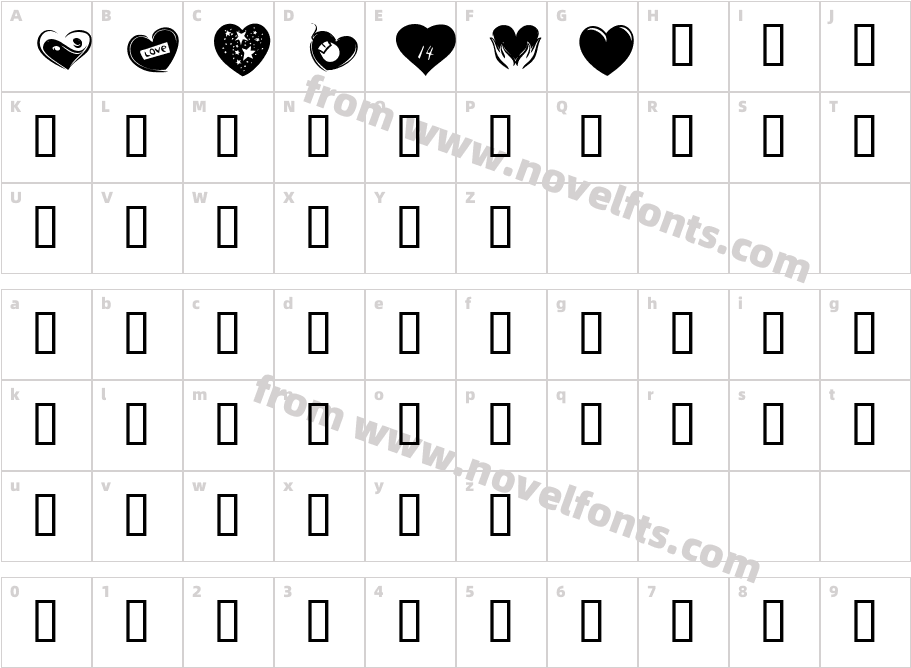 KR Valentines 2006 SixCharacter Map