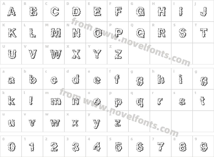 Heb3 DBCharacter Map