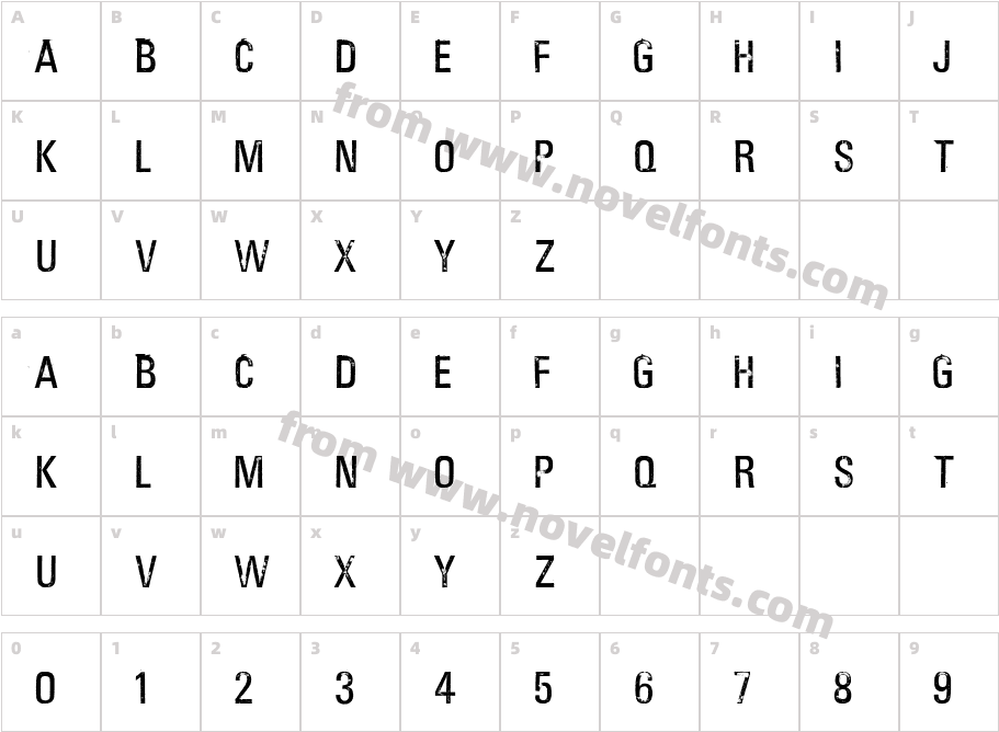 HectorCharacter Map