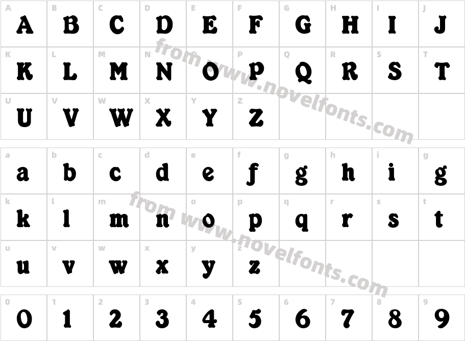 Kabarett Simple ThinCharacter Map