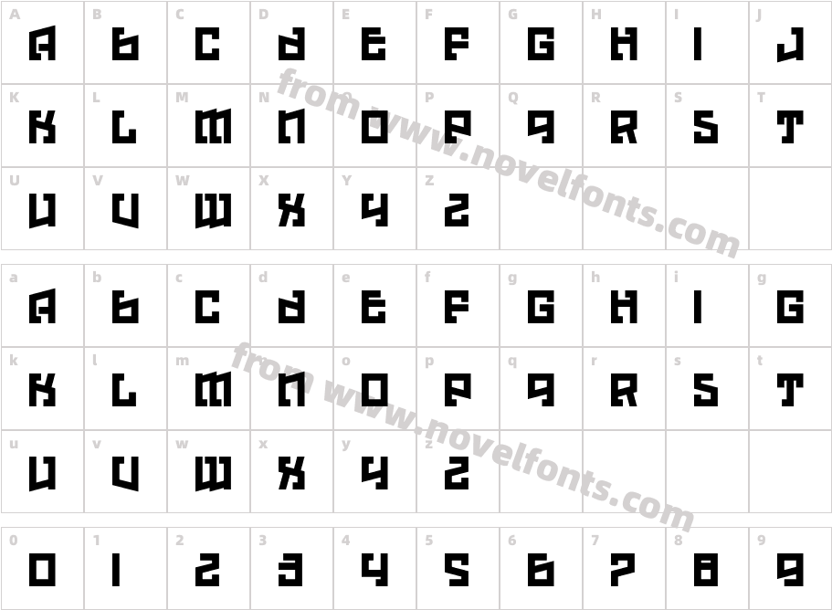Hell UnderwaterCharacter Map