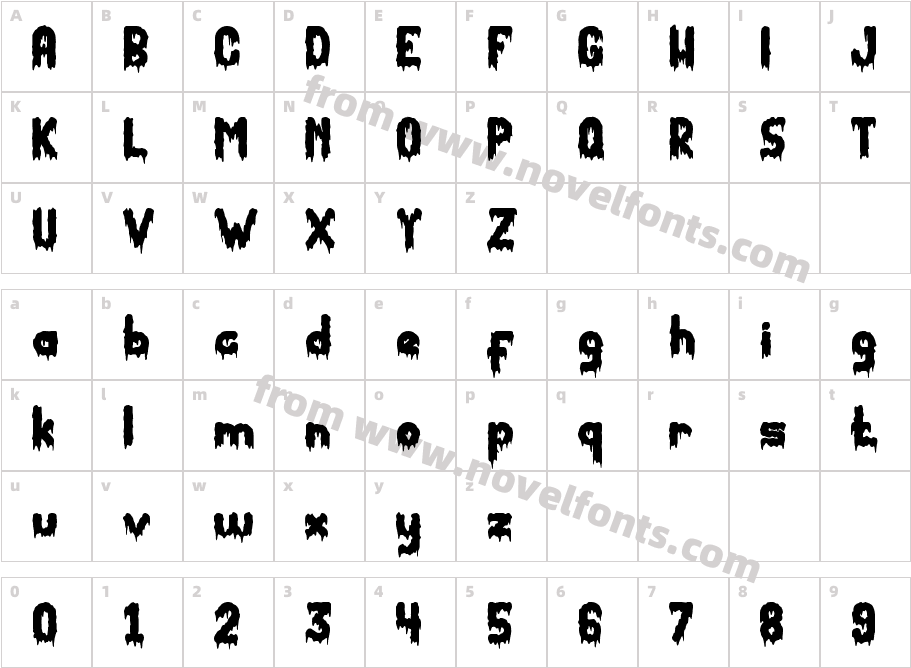 HellodarkCharacter Map