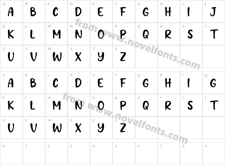 Hoecake DEMOCharacter Map