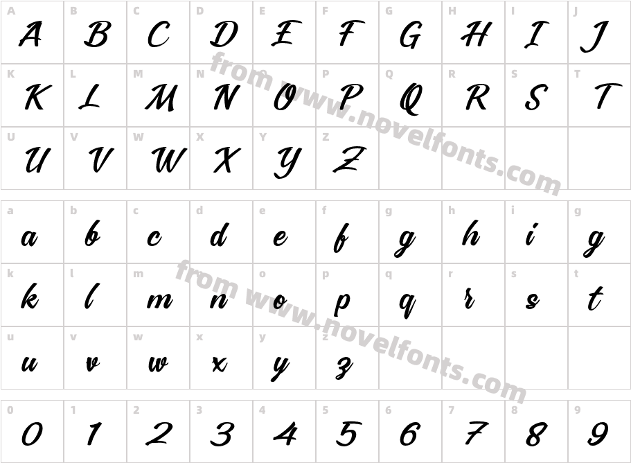 Hollistticated RegularCharacter Map