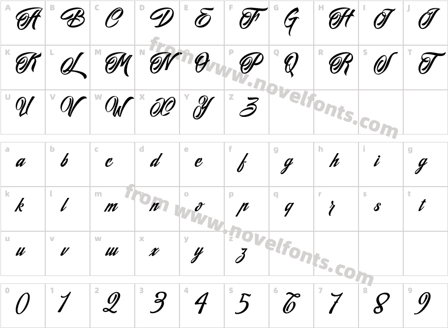 Home Brush VMFCharacter Map
