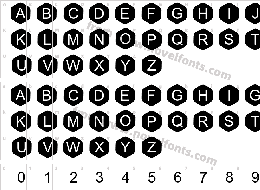 Honeycombs Slots RegularCharacter Map
